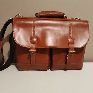 ✨ Brand-New Genuine Leather Briefcase – Perfect Christmas Gift! 🎁